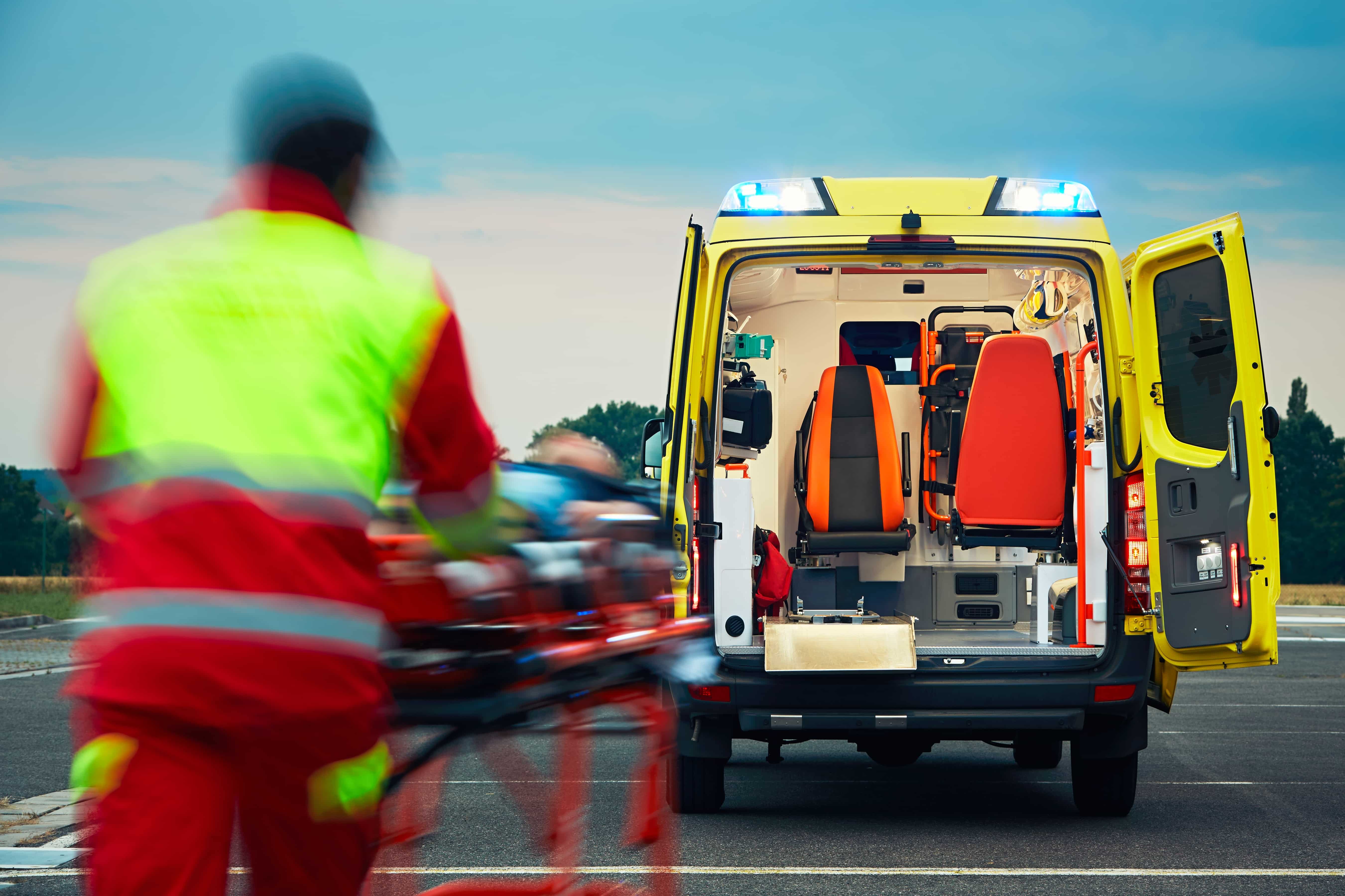 Fully equipped ambulance service